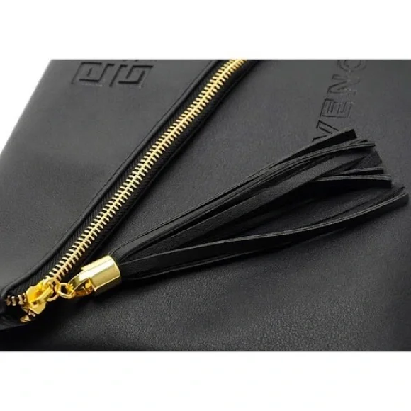 GIVENCHY PARFUM Black Crossbody Clutch Envelope Sling Bag - Picture 4 of 7